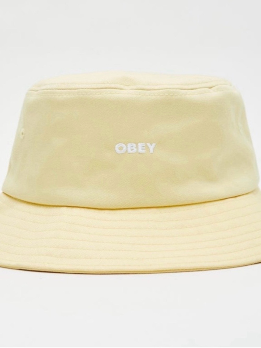Obey Yellow Bucket Hat